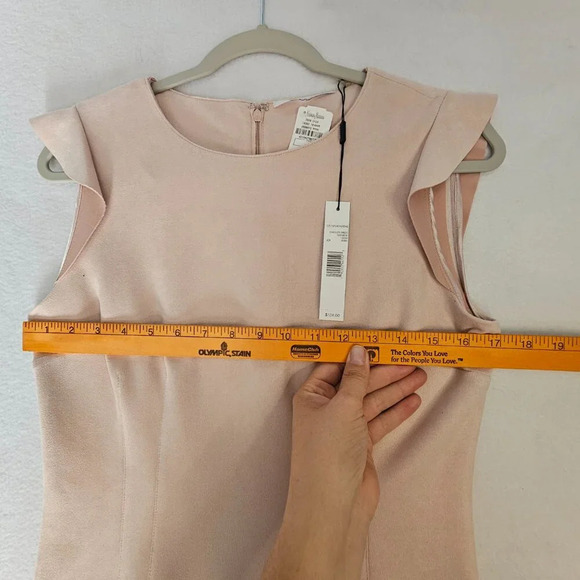 T. TAHARI  CHASSITY DRESS  SOFT PINK SIZE 10  NWT - Picture 3 of 12
